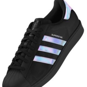 Kids Holographic Adidas superstars